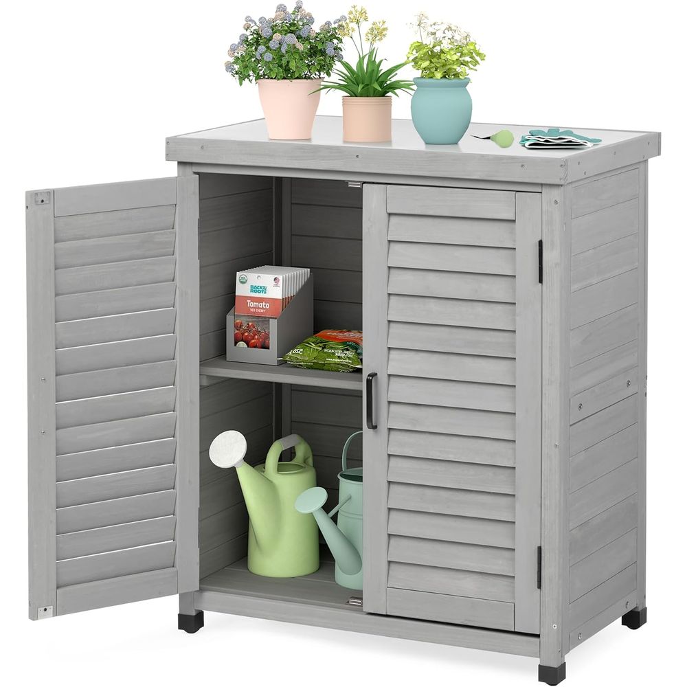 Outdoor Furniture Bench - Armoire de rangement extérieure et table