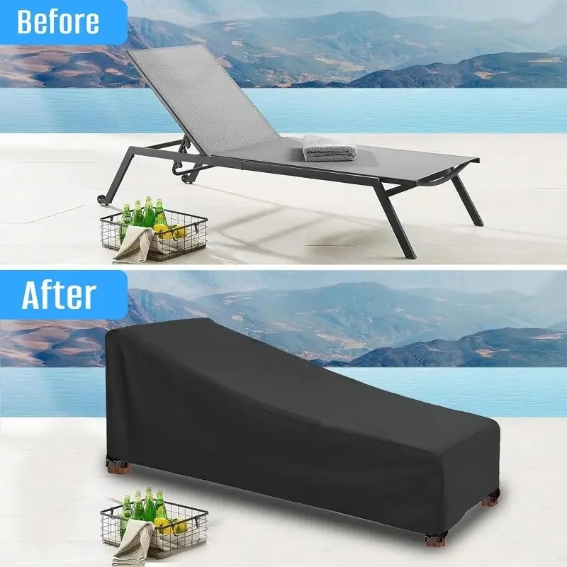 Outdoor Furniture Durable - Housses de chaise longue d'extérieur robustes