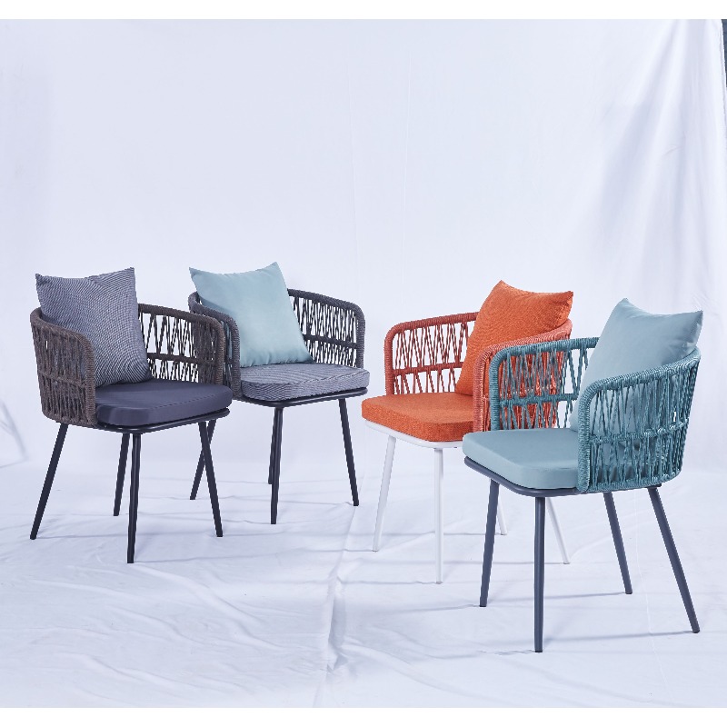 Outdoor Furniture Cafe - Chaise de salle à manger d'extérieur