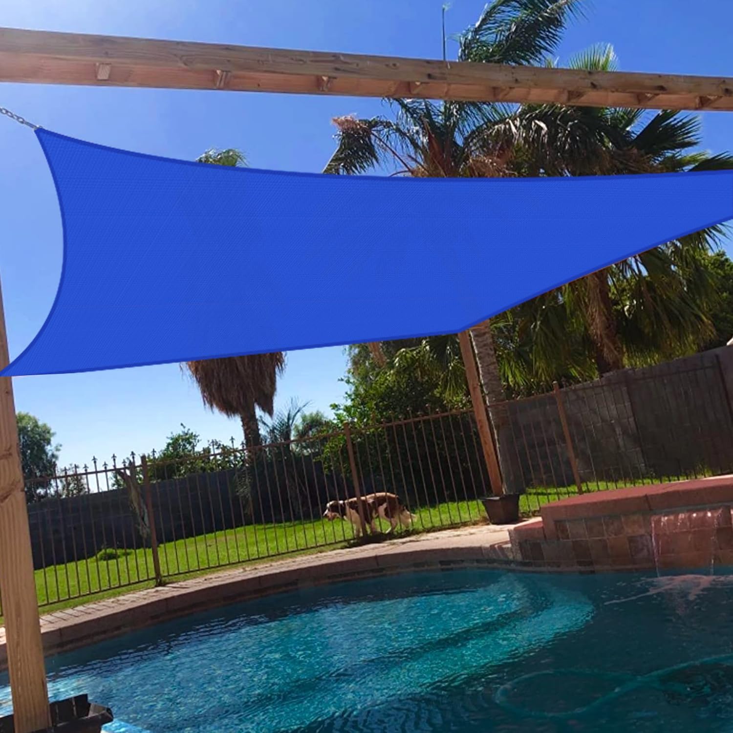 Outdoor Furniture Hdpe - Voile d'ombrage rectangulaire 10' x 10'
