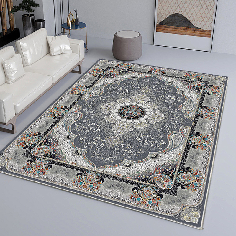 Outdoor Furniture Cafe - VIKAMA Tapis vintage de luxe léger