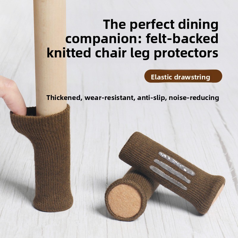 Bistro Table Set - 16 pièces de protège-pieds en feutre