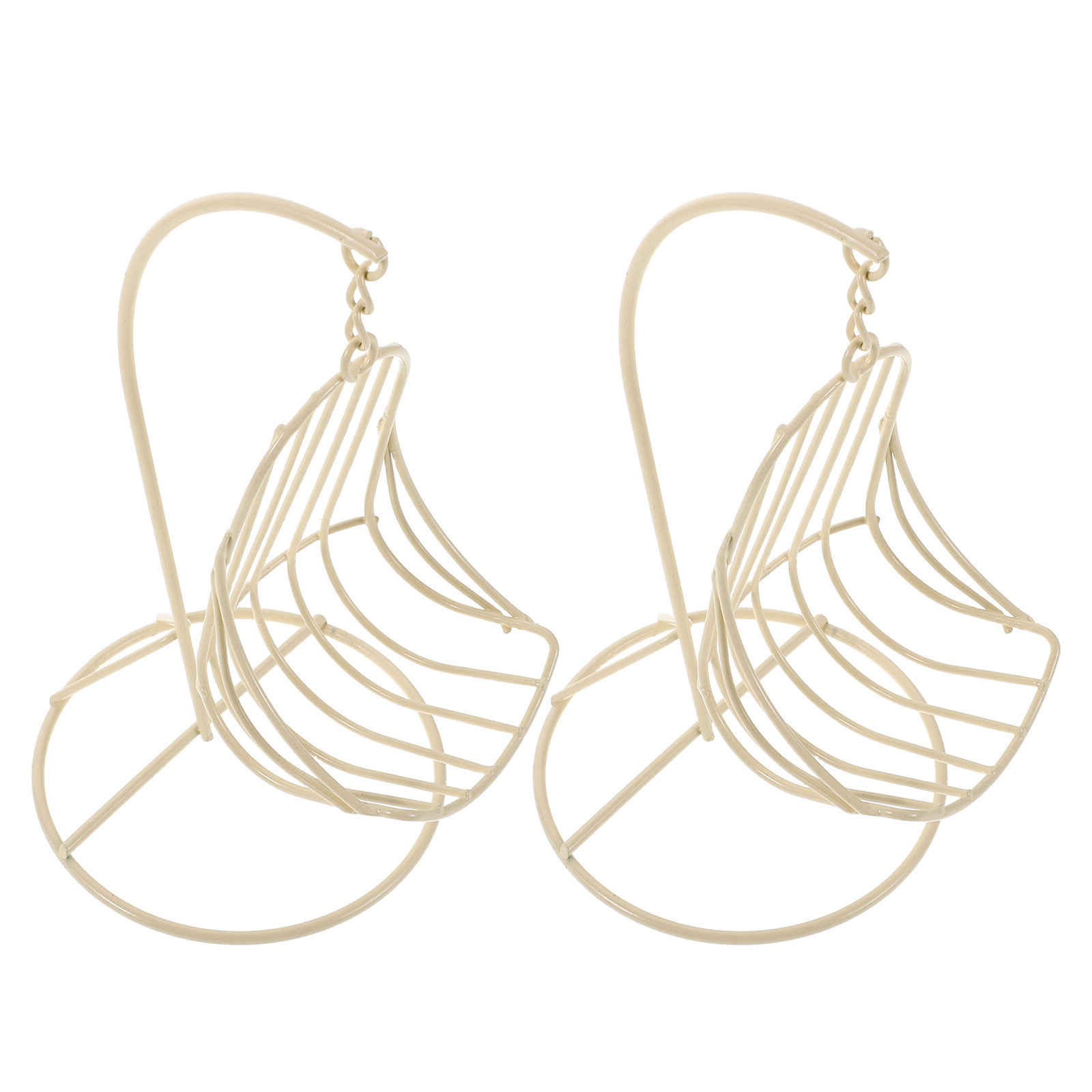 Garden Swing Chair - 2 pièces de fauteuils suspendus miniatures