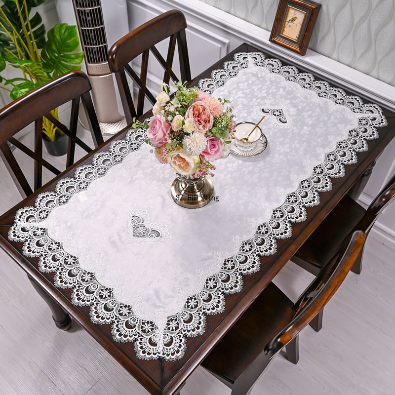 Outdoor Furniture Cafe - Nappe rectangulaire brodée américaine, couverture de