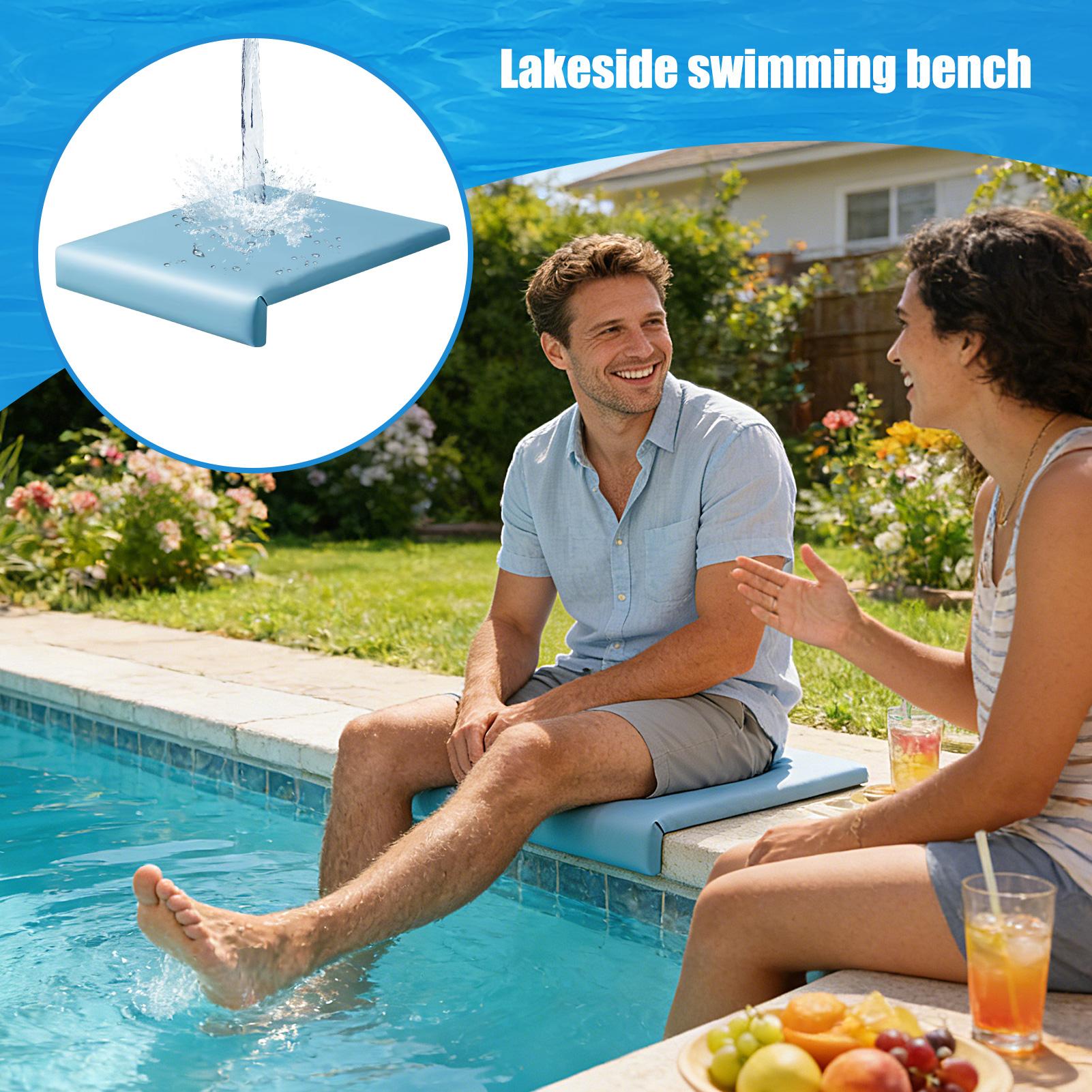 Banc de piscine portable Lakes - Outdoor Furniture Bench avis et prix