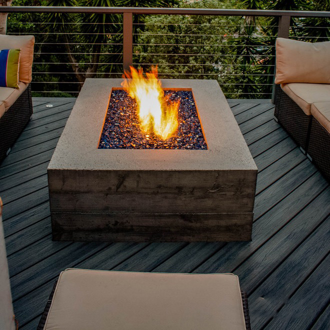 Ensemble de mobilier d'extérie - Outdoor Furniture And Fire Pit avis et prix