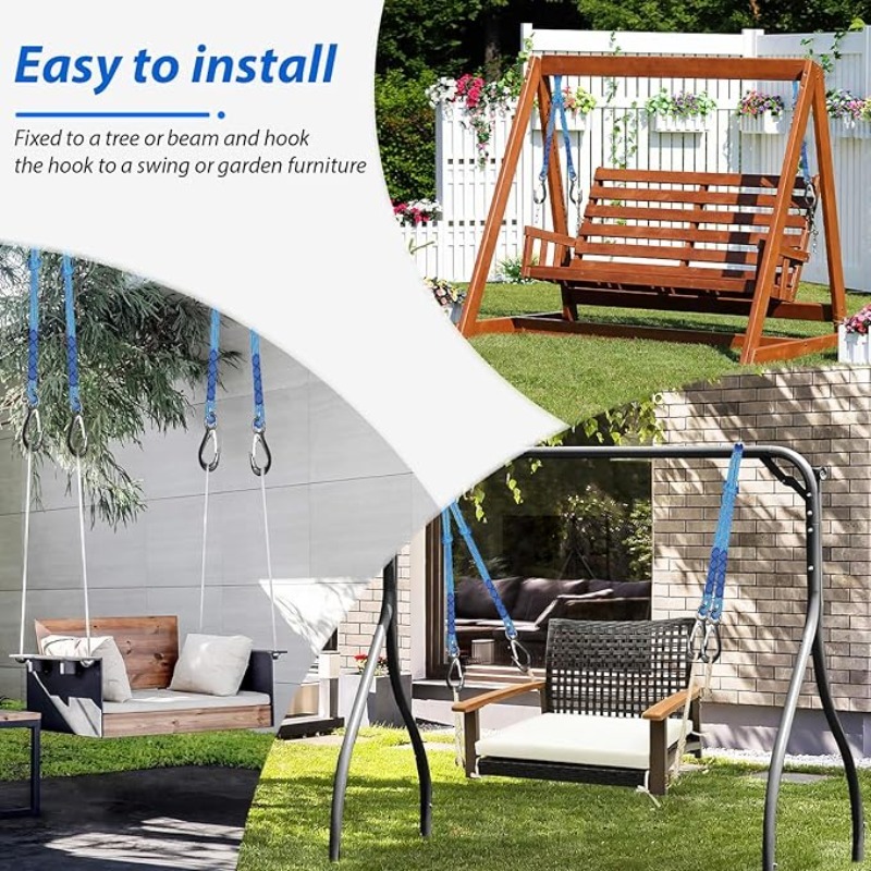 1/2 pièces Corde en nylon avec - Garden Swing Chair avis et prix