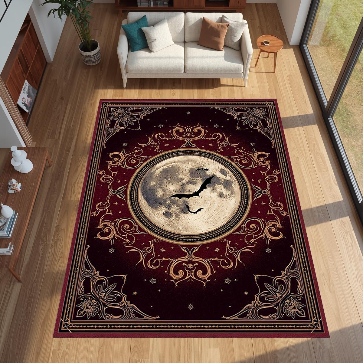 Grand tapis imprimé gothique G - Outdoor Furniture Cafe avis et prix