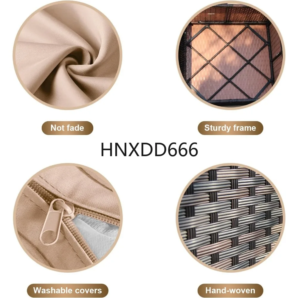 Ensemble de meubles de patio 7 - Outdoor Furniture And Fire Pit avis et prix