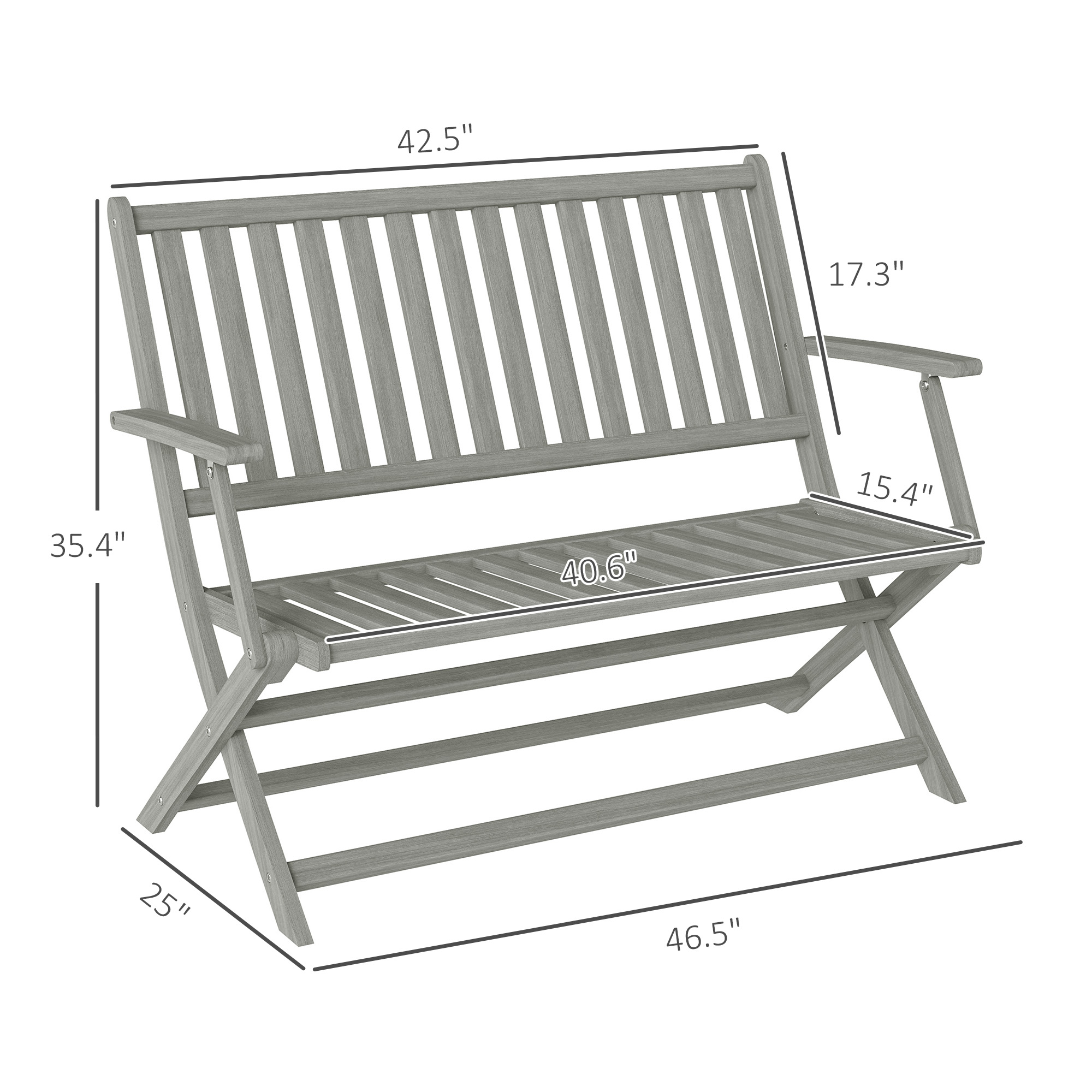 Banc d'extérieur en bois, banc - Garden Bench Metal avis et prix