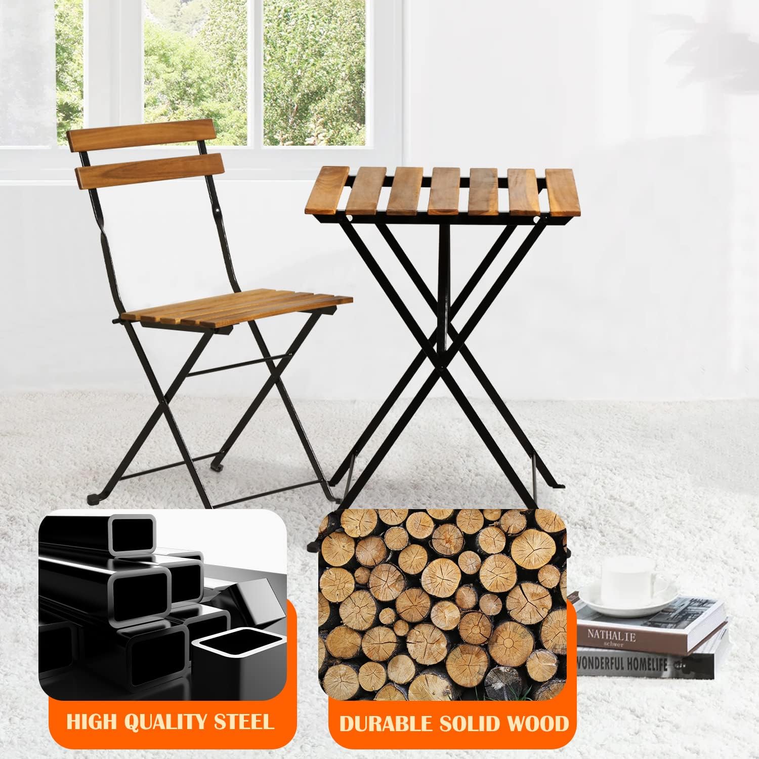Ensemble bistrot de patio plia - Bistro Table Set avis et prix