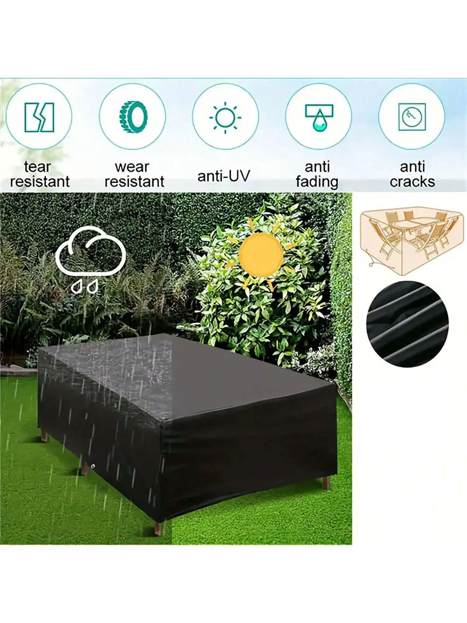 Juste anti-poussière imperméab - Outdoor Furniture European avis et prix