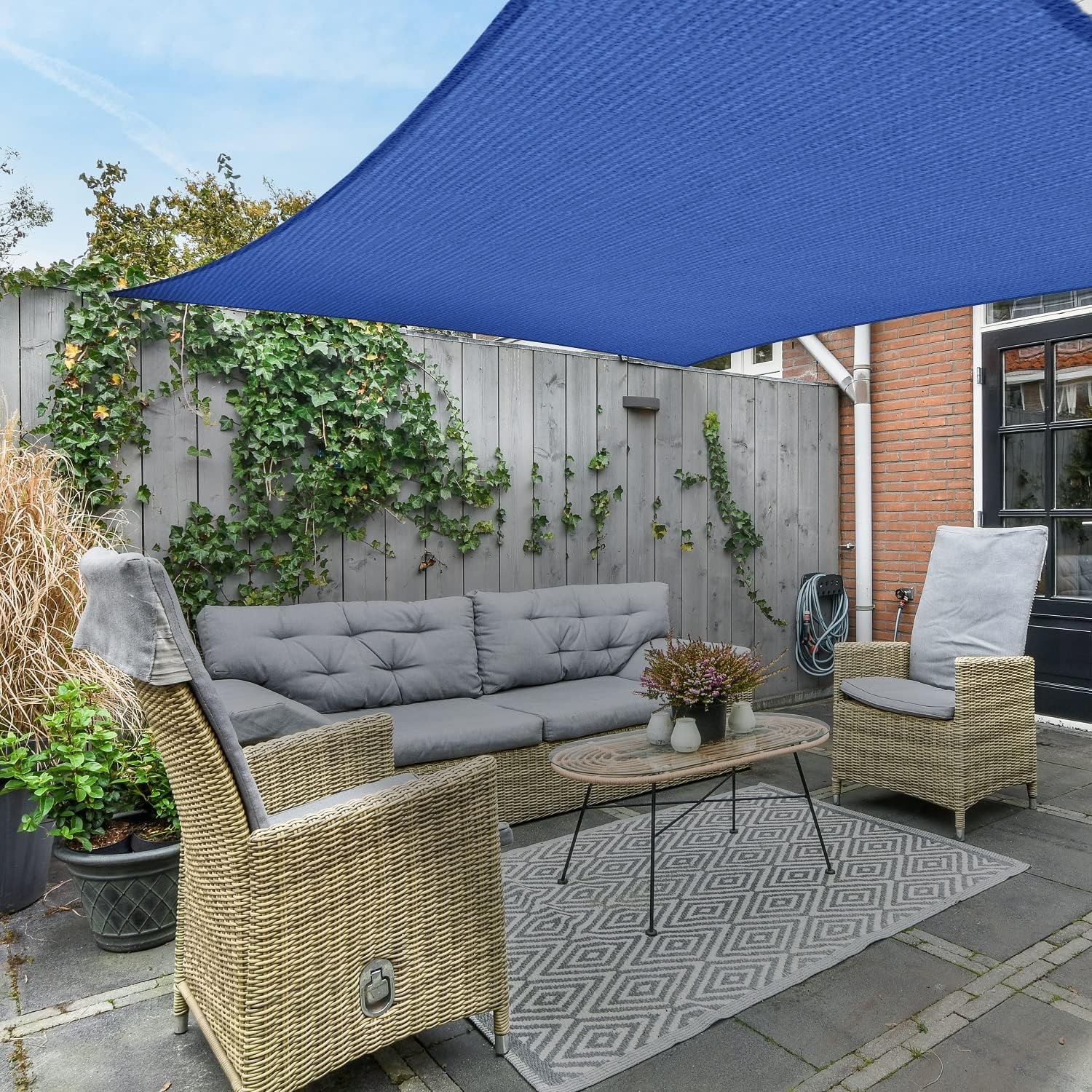 Voile d'ombrage rectangulaire  - Outdoor Furniture Hdpe avis et prix