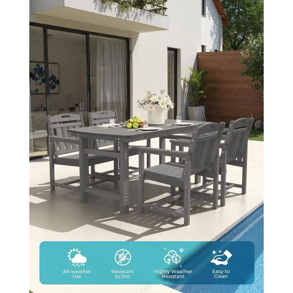 Ensemble de 2 chaises de salle - Outdoor Furniture Hdpe avis et prix