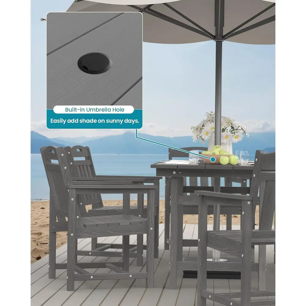Ensemble de 2 chaises de salle - Outdoor Furniture Hdpe avis et prix