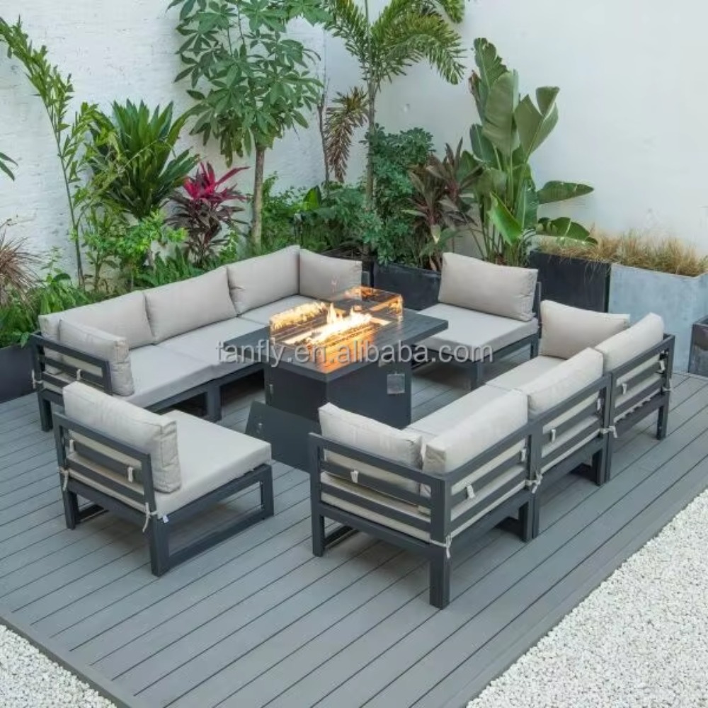 Ensemble de mobilier d'extérie - Outdoor Furniture And Fire Pit avis et prix