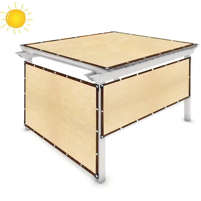 Filet pare-soleil Beige HDPE o - Outdoor Furniture Hdpe avis et prix