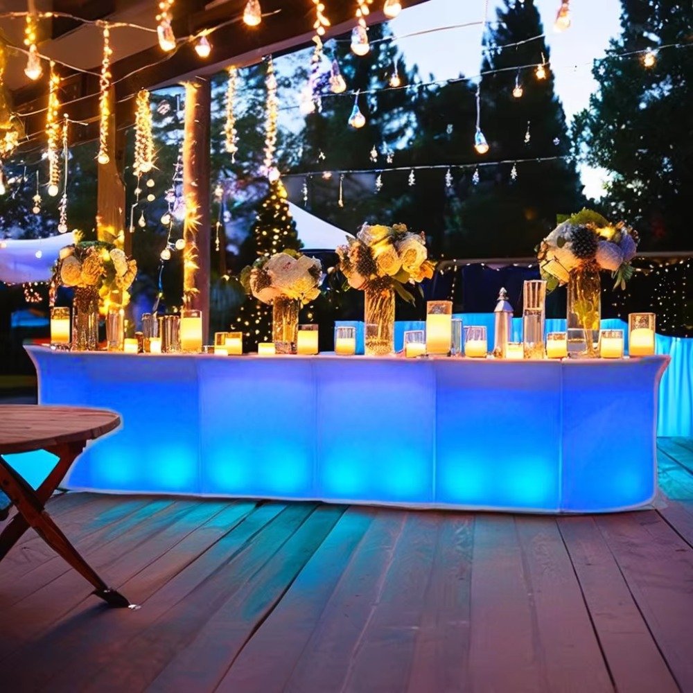 Table de bar lumineuse LED d'e - Outdoor Furniture Rental For Party avis et prix