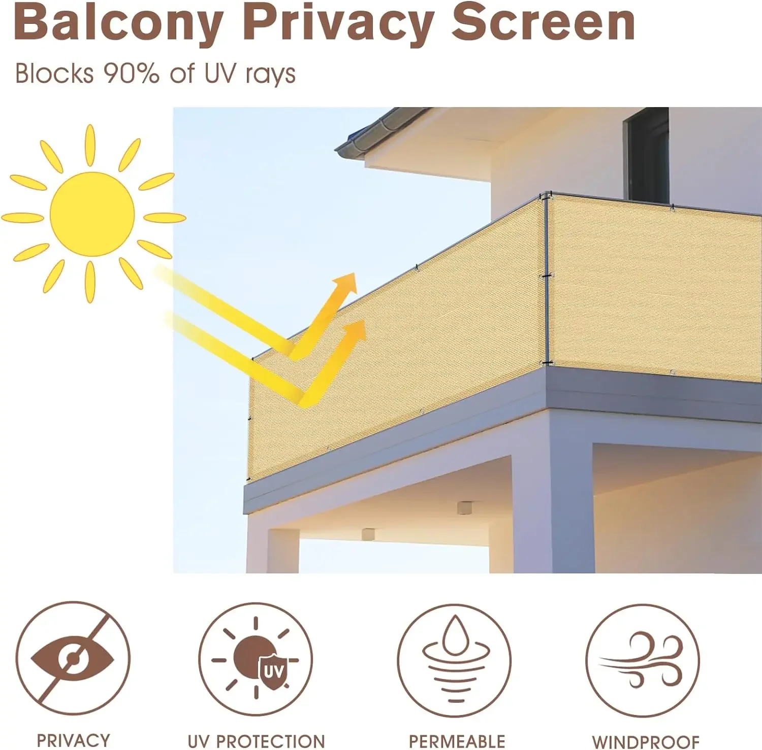 Écran de confidentialité pour  - Outdoor Furniture Hdpe avis et prix