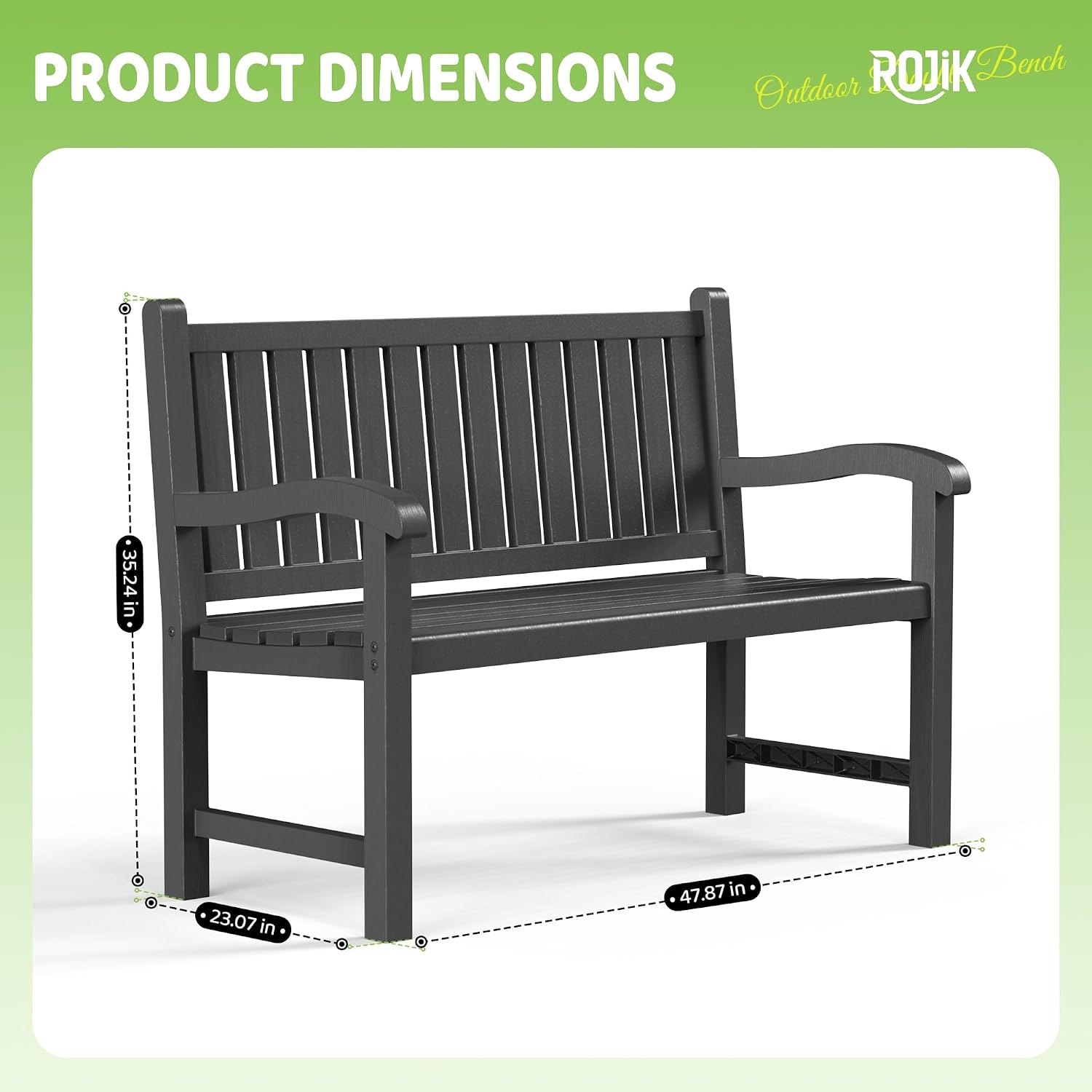 Banc d'extérieur 2 places en r - Outdoor Furniture Bench avis et prix