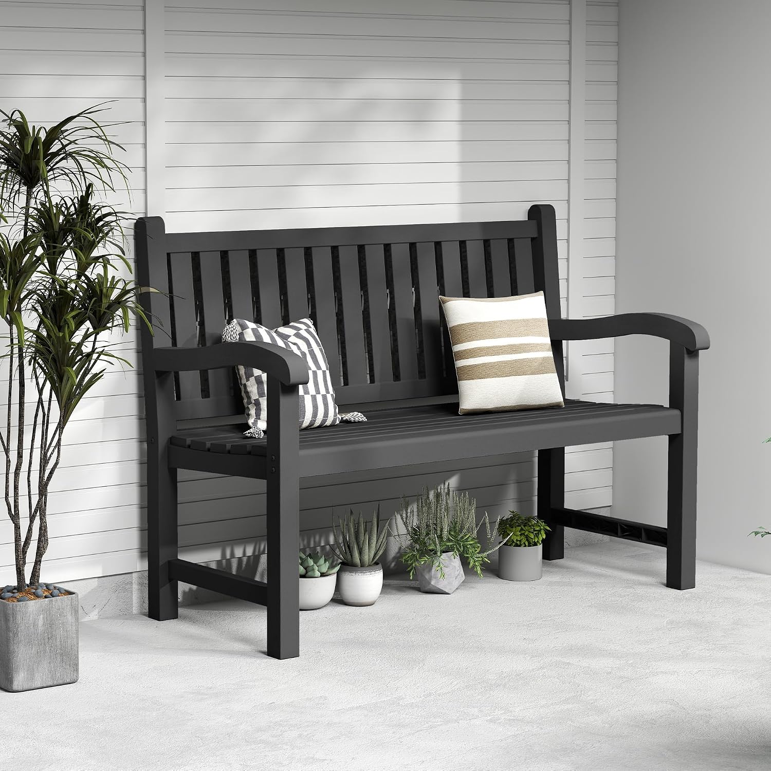 Banc d'extérieur 2 places en r - Outdoor Furniture Bench avis et prix