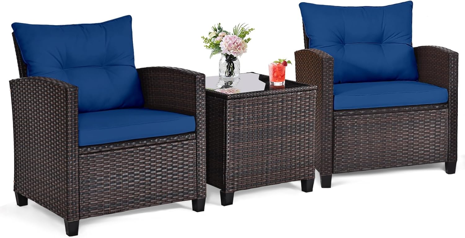 Ensemble bistro d'extérieur 3  - Bistro Table Set avis et prix
