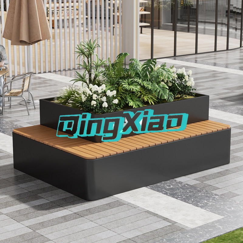 Banc d'extérieur avec jardiniè - Garden Bench Metal avis et prix