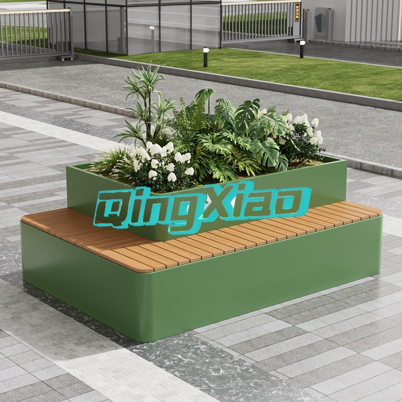 Banc d'extérieur avec jardiniè - Garden Bench Metal avis et prix