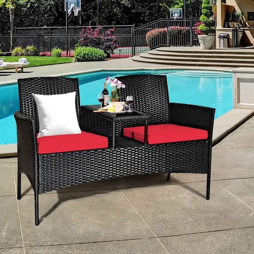 Ensemble de meubles de patio d - Outdoor Furniture Bench avis et prix